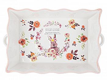Блюдо для запікання "Flower Bunny" 30*18*6 cм, 940-270 Lefard Блюдо для запікання "Flower Bunny" 30*18*6 cм, 940-270 Lefard