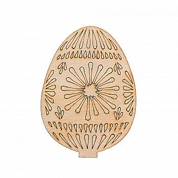 Заготівка дерев`яна Яйце великоднє на підставці "Писанка", ПР-П32 Заготівка дерев`яна Яйце великоднє на підставці "Писанка", ПР-П32