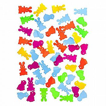 Набір великодніх пайеток Кролики і курчата 15 г, DPCE-028 DpCraft Набір великодніх пайеток Кролики і курчата 15 г, DPCE-028 DpCraft