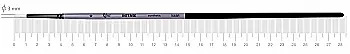 Синтетика круглая, INTENSE 1668R, №0, д.р. кисть ROSA Синтетика круглая, INTENSE 1668R, №0, д.р. кисть ROSA