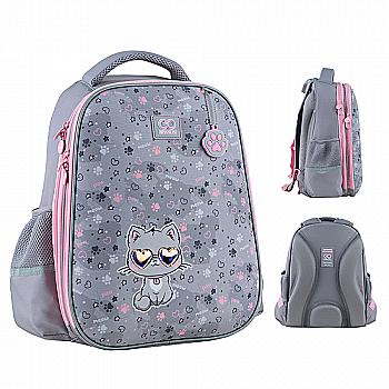 Рюкзак GoPack Education полукаркасный 165M-3 Meow, GO24-165M-3 Рюкзак GoPack Education полукаркасный 165M-3 Meow, GO24-165M-3