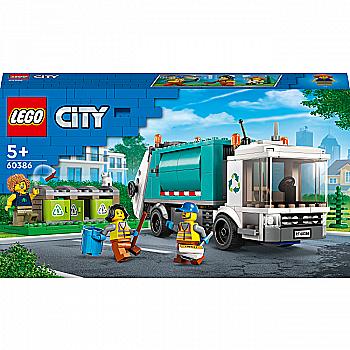 Конструктор Lego City "Мусороперерабатывающий грузовик", 60386 Конструктор Lego City "Мусороперерабатывающий грузовик", 60386