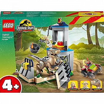 Конструктор Lego Jurassic World "Бегство велоцираптора", 76957 Конструктор Lego Jurassic World "Бегство велоцираптора", 76957