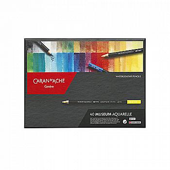 Набір акварельних олівців 40 кол. Caran d`Ache Museum Aquarelle карт. бокс, 3510.340 Набір акварельних олівців 40 кол. Caran d`Ache Museum Aquarelle карт. бокс, 3510.340