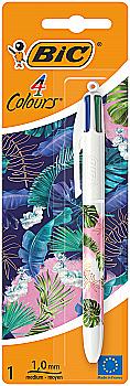 Ручка кулькова 4 в 1 Colours Botanical, bc503774 BIC Ручка кулькова 4 в 1 Colours Botanical, bc503774 BIC