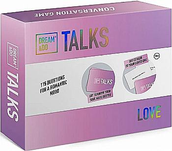 Игра-разговор настольная "Dream&Do Talks - Love", ТМ "1Dea.me" Игра-разговор настольная "Dream&Do Talks - Love", ТМ "1Dea.me"