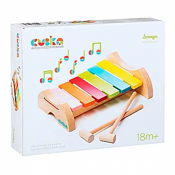 Дерев`яна іграшка Ксилофон LKS-2, 14033 Дерев`яна іграшка Ксилофон LKS-2, 14033