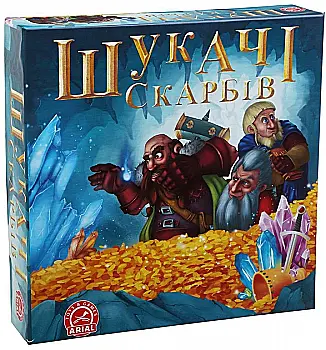 Гра настільна "Шукачі скарбів" (у), ТМ "Arial" Гра настільна "Шукачі скарбів" (у), ТМ "Arial"