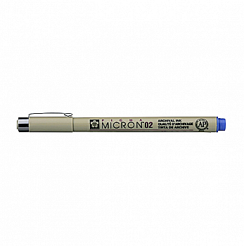 Лінер Pigma Micron (0.2), 0,3мм, Синій, Sakura Лінер Pigma Micron (0.2), 0,3мм, Синій, Sakura