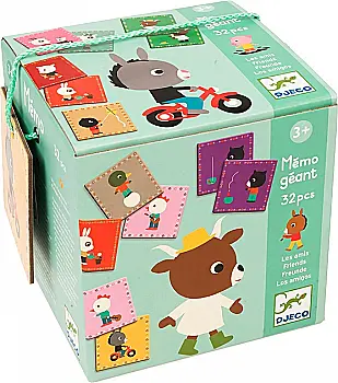 Игра настольная детская "Мемо Друзья" DJECO, DJ08119