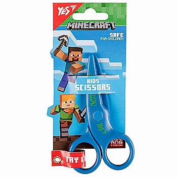 Ножницы "Minecraft" 10,8 см, безопасные пластиковые, 480450 Yes