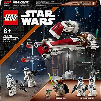 Конструктор Lego Star Wars "Втеча на BARC спідері", 75378 Конструктор Lego Star Wars "Втеча на BARC спідері", 75378