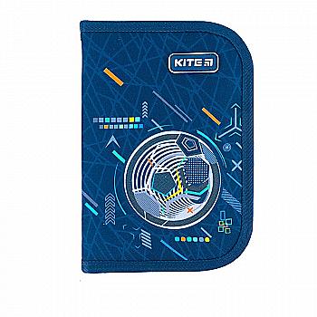 Пенал Kite 621, 1 отделение, 1 отворот, без наполнения, Goal, K24-621-8 Пенал Kite 621, 1 отделение, 1 отворот, без наполнения, Goal, K24-621-8