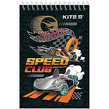 Блокнот пласт. спіралі А6, 48 арк., HW, HW24-196