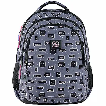 Рюкзак GoPack Education Teens 162M-6 серый, GO24-162M-6 Рюкзак GoPack Education Teens 162M-6 серый, GO24-162M-6