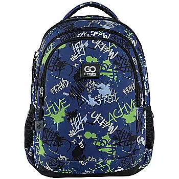 Рюкзак GoPack Education Teens 162M-2 принт, GO24-162M-2 Рюкзак GoPack Education Teens 162M-2 принт, GO24-162M-2