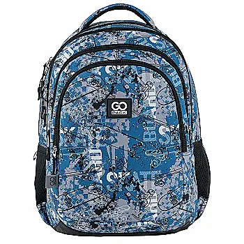 Рюкзак GoPack Education Teens 162M-1 принт, GO24-162M-1 Рюкзак GoPack Education Teens 162M-1 принт, GO24-162M-1