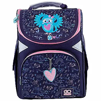 Рюкзак GoPack Education каркасный 5001S-2 Pretty Owl, GO24-5001S-2 Рюкзак GoPack Education каркасный 5001S-2 Pretty Owl, GO24-5001S-2