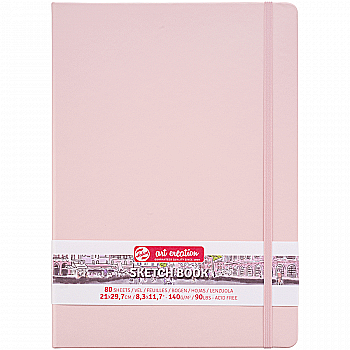 Блокнот для графіки Talens Art Creation 140 г/м, 21*30см, 80 арк, Pastel Pink, Royal Talens Блокнот для графіки Talens Art Creation 140 г/м, 21*30см, 80 арк, Pastel Pink, Royal Talens