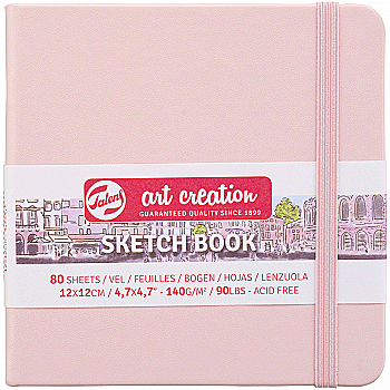 Блокнот для графіки Talens Art Creation 140 г/м, 12*12см, 80 арк, Pastel Pink, Royal Talens Блокнот для графіки Talens Art Creation 140 г/м, 12*12см, 80 арк, Pastel Pink, Royal Talens