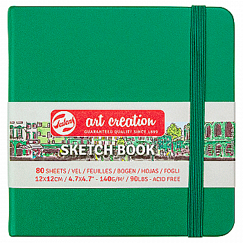 Блокнот для графіки Talens Art Creation 140 г/м, 12*12см, 80 арк, Forest Green, Royal Talens Блокнот для графіки Talens Art Creation 140 г/м, 12*12см, 80 арк, Forest Green, Royal Talens