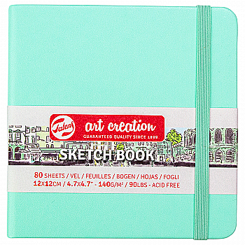Блокнот для графіки Talens Art Creation 140 г/м, 12*12см, 80 арк, Fresh Mint, Royal Talens Блокнот для графіки Talens Art Creation 140 г/м, 12*12см, 80 арк, Fresh Mint, Royal Talens