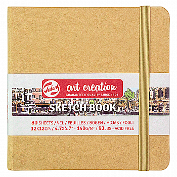Блокнот для графіки Talens Art Creation 140 г/м, 12*12см, 80 арк, Kraft, Royal Talens Блокнот для графіки Talens Art Creation 140 г/м, 12*12см, 80 арк, Kraft, Royal Talens