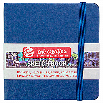 Блокнот для графіки Talens Art Creation 140 г/м, 12*12см, 80 арк, Navy Blue, Royal Talens Блокнот для графіки Talens Art Creation 140 г/м, 12*12см, 80 арк, Navy Blue, Royal Talens
