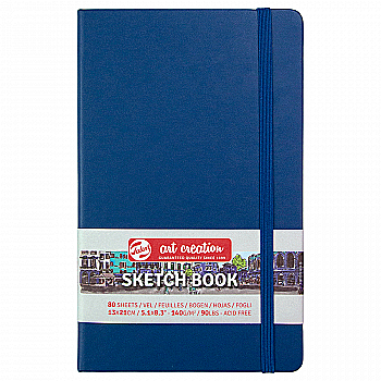 Блокнот для графіки Talens Art Creation 140 г/м, 13*21см, 80 арк, Navy Blue, Royal Talens Блокнот для графіки Talens Art Creation 140 г/м, 13*21см, 80 арк, Navy Blue, Royal Talens