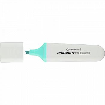 Маркер 6252 Highlighter Style 1-4,6 мм клиновидный пастель, голубой CentroPe Маркер 6252 Highlighter Style 1-4,6 мм клиновидный пастель, голубой CentroPe