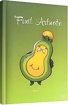 Блокнот А5 Fruit artnote "Jolie" avocado, 902811, TM Profiplan Блокнот А5 Fruit artnote "Jolie" avocado, 902811, TM Profiplan