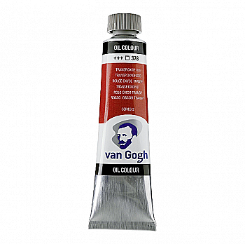 Краска масляная VAN GOGH 378 Прозрачный оксид красный, 40 мл, Royal Talens Краска масляная VAN GOGH 378 Прозрачный оксид красный, 40 мл, Royal Talens
