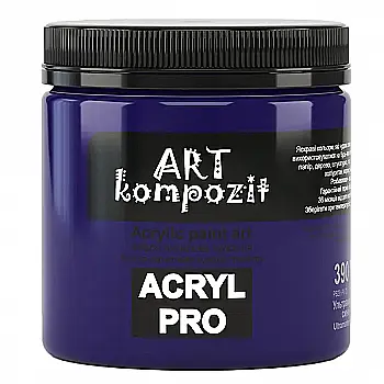 Outlet40 Краска акриловая ART Kompozit 390 ультрамарин синий 0,43 л