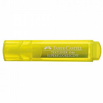 Маркер текстовый Textliner Superfluor 1546 желтый, 154607 Faber-Castell Маркер текстовый Textliner Superfluor 1546 желтый, 154607 Faber-Castell