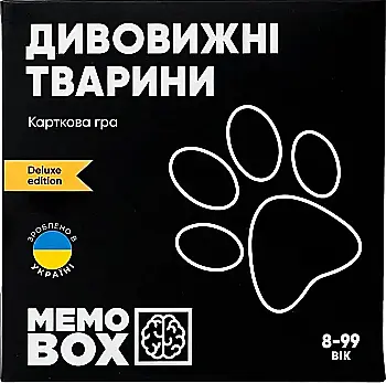Гра настільна JoyBand MemoBox Delux "Дивовижні тварини", MBD106 Гра настільна JoyBand MemoBox Delux "Дивовижні тварини", MBD106