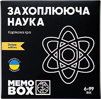 Гра настільна JoyBand MemoBox Delux "Захоплююча наука", MBD105 Гра настільна JoyBand MemoBox Delux "Захоплююча наука", MBD105