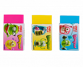 Гумка Deli EH01200 мiкс прямокут. Bompees 40х22х12мм (70653) Гумка Deli EH01200 мiкс прямокут. Bompees 40х22х12мм (70653)