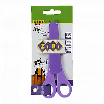 Ножницы детские 13,5 см в чохле, фиолетов, ZB.5004-07