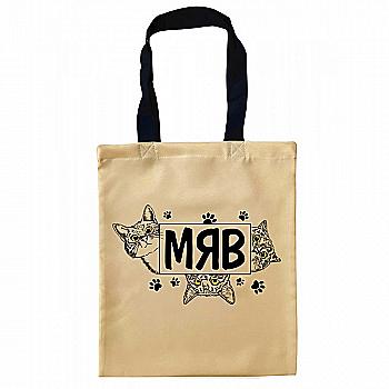 Сумка-шопер "Мяу" 45*43 см, 4236 Сумка-шопер "Мяу" 45*43 см, 4236
