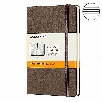 Блокнот Коричневый средний линейка, Moleskine Classic, QP060P14 Блокнот Коричневый средний линейка, Moleskine Classic, QP060P14