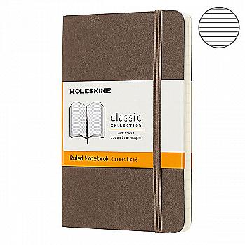 Блокнот Коричневый средний линейка, Moleskine Classic, QP616P14 Блокнот Коричневый средний линейка, Moleskine Classic, QP616P14