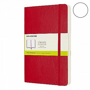 Записник Червоний м’який середній нелінований, Moleskine Classic Expanded, QP618EXPF2 Записник Червоний м’який середній нелінований, Moleskine Classic Expanded, QP618EXPF2