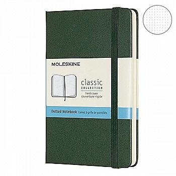 Записная книжка Миртовый Зеленый карман. точка, Moleskine Classic, MM713K15 Записная книжка Миртовый Зеленый карман. точка, Moleskine Classic, MM713K15