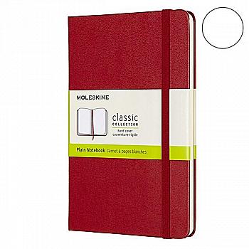 Записная книжка Красный медиум нелинированный, Moleskine Classic, QP052F2 Записная книжка Красный медиум нелинированный, Moleskine Classic, QP052F2