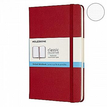 Записная книжка Красный медиум точка, Moleskine Classic, QP053F2 Записная книжка Красный медиум точка, Moleskine Classic, QP053F2