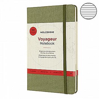 Записная книжка Зеленый Вяз медиум, Moleskine Вояжер, VN002K16 Записная книжка Зеленый Вяз медиум, Moleskine Вояжер, VN002K16