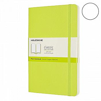 Записник Лимонний Зелений м`який середній нелінов, Moleskine Classic, QP618C2 Записник Лимонний Зелений м`який середній нелінов, Moleskine Classic, QP618C2