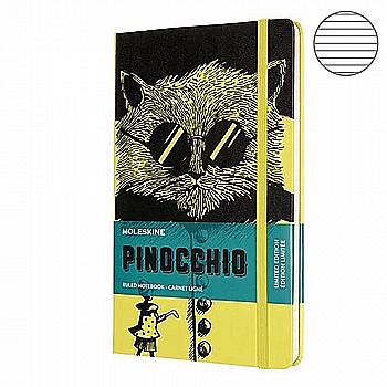 Блокнот Желтый средний линейка, Moleskine Pinocchio, LEPIQP060A Блокнот Желтый средний линейка, Moleskine Pinocchio, LEPIQP060A