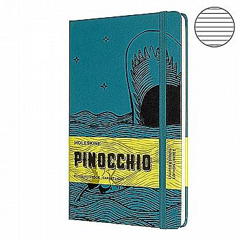 Блокнот Шалфей средний линейка, Moleskine Pinocchio, LEPIQP060B Блокнот Шалфей средний линейка, Moleskine Pinocchio, LEPIQP060B