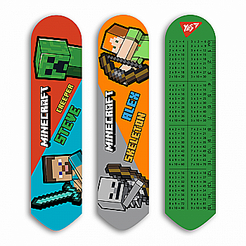 Закладинка 2D "Minecraft Steve", 708128 Yes